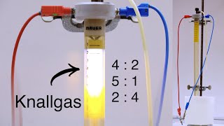 Knallgasreaktion im Eudiometer [upl. by Amethyst220]