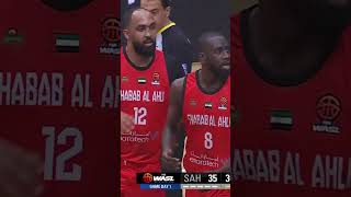 FIBA WASL S3  POTG  SHABAB AL AHLI VS AL BASHAER  SIR DOMINIC POINTER [upl. by Maia207]