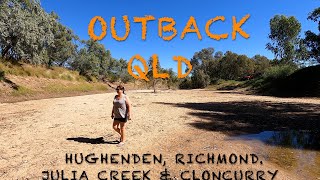 OUTBACK QLD HEADING WESTWARD to Hughenden Richmond Julia Ck Cloncurry [upl. by Neellek141]