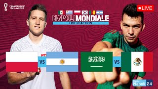 LIVE MONDIALI ArgentinaPolonia 🇦🇷🇵🇱 MessicoArabia Saudita 🇲🇽🇸🇦 in DIRETTA [upl. by Musetta758]