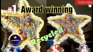 Christmas Parol using recycled materials DIY parolJewel video collection [upl. by Smailliw]