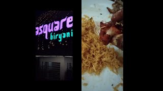 Asquare Biriyani  Thiruvananthapuram Vellayambalam  Short Food Vlog  Chicken 65 Biriyani [upl. by Areikahs267]