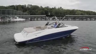 2016 Bayliner VR6 Ski Boat Runabout  Test Report [upl. by Rosabella]