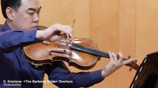 오케스트라 엑섭 스메타나  팔려간신부 for Viola CBass Violin [upl. by Ardnajela]