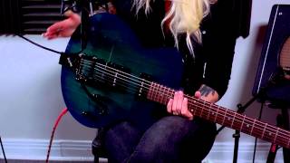 Brooke Miller talks about her XXL guitar [upl. by Sergeant]