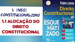 1 ALOCAÇÃO DO DIREITO CONSTITUCIONAL  2020 Pedro Lenza  Direito Constitucional Esquematizado [upl. by Leirrad]