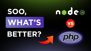 Nodejs is better than PHP or not Both things reviewed and compared [upl. by Leviram]