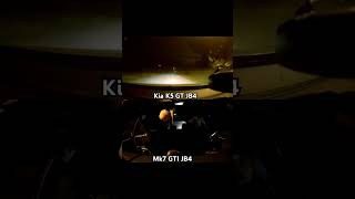 Mk7 GTI JB4 VS Kia K5 GT JB4 automobile kiacars gti carlover car [upl. by Latrice]