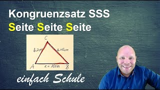 Dreieck konstruieren nach dem Kongruenzsatz SSS  Seite Seite Seite  Arbeitsblatt [upl. by Mickie]