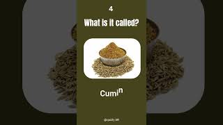 Can you name these Whole Seed Spices dailyenglish english voacbulary learnenglish [upl. by Lidstone]