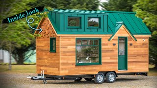 Get Inspired by the Most Remarkable Tiny House on Wheels [upl. by Eceinhoj]