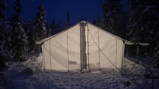 Build small tent in big tent Sleep in tent [upl. by Phonsa]