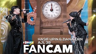 Ziana Zain amp Hasif Upin • WAKTU • AJL38 • F8Buzz FanCam [upl. by Westlund964]