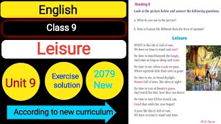 Class 9 English Unit 13 Reading IIGrammar IIWriting IIProject Work All Exercise Guide [upl. by Zephan302]