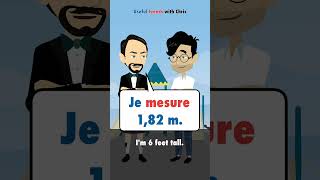 Learn French How tall are you [upl. by Belvia]