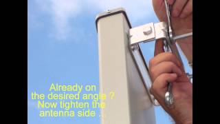 LanPro 24ghz Sector Antenna  HotSpot wifi Array [upl. by Kori558]