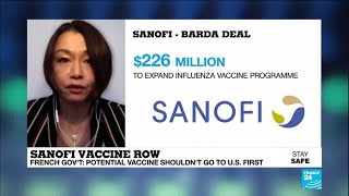 Sanofi’s Covid19 potential vaccine ‘should not’ go to US first French government says [upl. by Ellac]