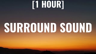 JID  Surround Sound 1 HOURLyrics feat 21 savage amp baby tate [upl. by Aztiraj]