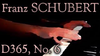 Franz SCHUBERT 36 Original Dances No 6 D365 [upl. by Wayolle249]