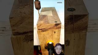 Life hack 🔥 woodworking tools diy woodwork wood tips woodtools shorts short art woodwork [upl. by Carmena]