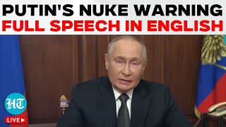 LIVE Putin Speech In English Russian President Issues Second Nuclear Warning To West  Trump  US [upl. by Asiulana]