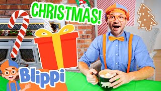 Blippi Christmas Time Celebration  Playgrounds amp Learning Holiday Fun  Educational Videos for Kids [upl. by Sonitnatsok]