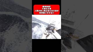 釣り 船釣り 衝撃 海釣り 釣り好きと繋がりたい fishing 対馬 大波 釣りよか 時化 悪天候 fishing youtube 豪チャンネル shorts [upl. by Eelyrag]