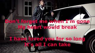 Dont Forget Me When Im Gone  Glass Tiger  with lyrics [upl. by Atibat]