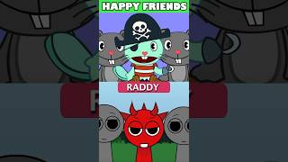 Incredibox Sprunki Retake HAPPY TREE FRIENDS VS Sprunki Retake HAPPY VERSION 😭 [upl. by Coke]