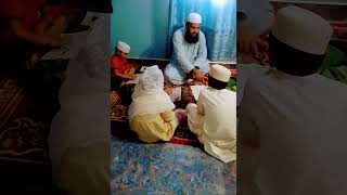 Qari Abdul Rasheed Farooqui Sahib teaching home tuition Quran Majeed in a beautiful style [upl. by Quinn]