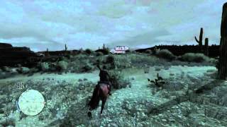 RDR Multiplayer  Horse Glitch 2 players ride 1 horse [upl. by Norrad483]