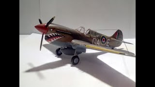 Curtiss P40kKittyhawk MkIII Směr [upl. by Maples]