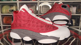 BEST RETROS for Hooping Godkiller Batch Air Jordan 13 quotRed Flintquot Reps from Kickwhoxyz [upl. by Swanson257]