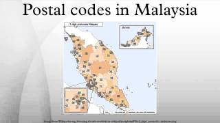 Postal codes in Malaysia [upl. by Ibmat314]