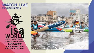 WEBCAST  Competition Day 5  2023 ISA World SUP amp Paddleboard Championship [upl. by Lombard]