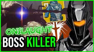 The WARLOCK Build That is SLEPT ON In Onslaught Destiny 2 [upl. by Kamilah]