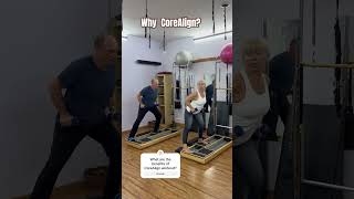 Side Lunges on CoreAligncardio strenth stretch glutes wholebodyworkout [upl. by Lewis]