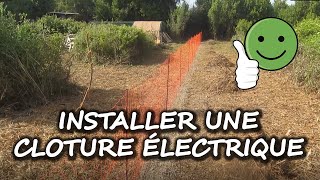 Installer une clôture électrique [upl. by Lovell]