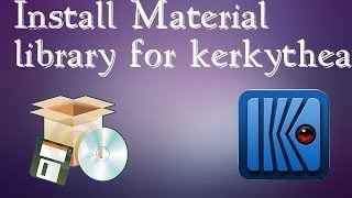 How to Install New Materials for Kerkythea [upl. by Adnauqaj]