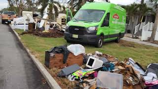 Gulfport Florida after Hurricane Helene httpsgofundme93a41f1d [upl. by Ajay]