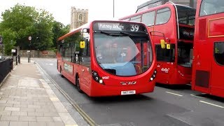 Buses at Putney Bridge 05062018 [upl. by Clarissa]