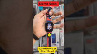 42mm45mm49mm Watch Case Marvel gizmonepal 42mm 45mm shorts applewatchstrap [upl. by Yahc40]