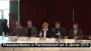 Grüne Verkehrskonzepte einer Region Pressekonferenz in Perchtoldsdorf [upl. by Gardas]