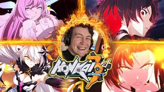 EVERY HONKAI IMPACT 3RD Animation REACTION [upl. by Gardal]