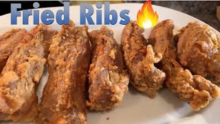 How to make Fried Ribs [upl. by Miehar]