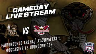 LIVE STREAM Monroe Moccasins  Carolina Thunderbirds  111624 [upl. by Conah15]