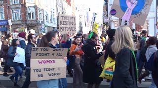 Womens March Amsterdam 2022  Internationale Vrouwendag Nederland [upl. by Kennard849]