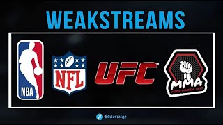 140 Best WeakStreams Alternatives for Free Sports Streaming Websites [upl. by Eittel740]