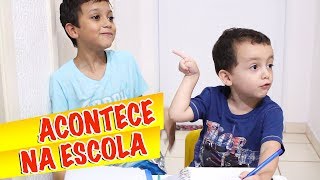 COISAS QUE ACONTECEM NA ESCOLA 1  GUSTAVO TV [upl. by Airuam328]