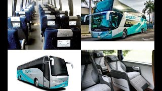 ETN Turistar Lujo Doble Piso Bus Interior Views [upl. by Ketti]